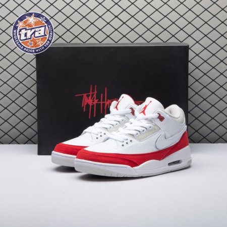Air Jordan 3 Retro Tinker White University Red Men's