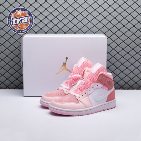 Jordan 1 Mid Digital Pink CW5379-600 Women's