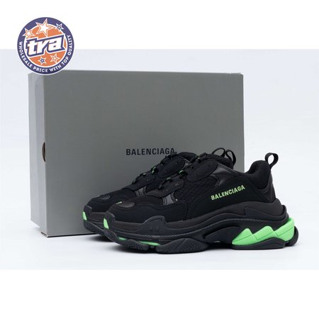 Balenciaga Triple S Black Fluo Green SIZE: 35-45