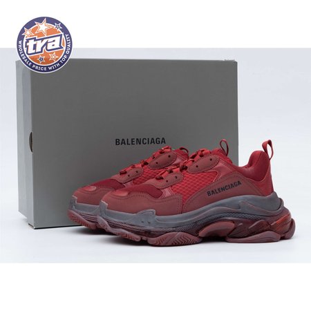 Balenciaga Triple S Burgundy Red 35-45