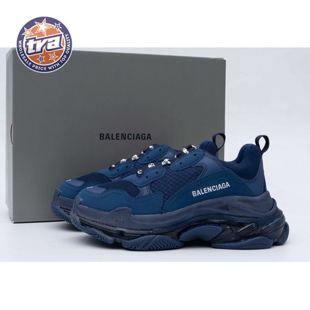 Balenciaga Triple S Clear Sole Navy 35-45