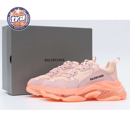 Balenciaga Triple S Orange Clear Sole 35-39