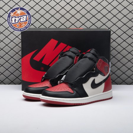 Jordan 1 Retro High Bred Toe Unisex
