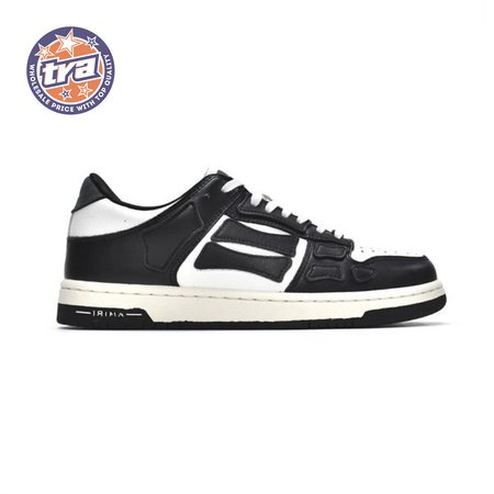 AMIRI Skel Top Low Black White 40-46