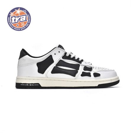 AMIRI Skel Top Low Whtie Black 40-46