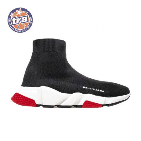 Balenciaga Speed Trainer Mid Black Red 36-46