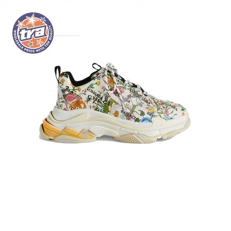 Gucci x Balenciaga The Hacker Project Triple S Flora Print 35-45