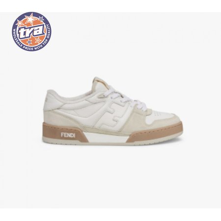 Fendidi Match Women's white suede low top shoes 35-45