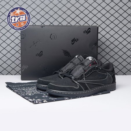 Jordan 1 Retro Low OG SP Travis Scott Black Phantom Unisex