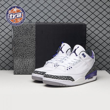 Air Jordan 3 Dark Iris CT8532-105 Men's