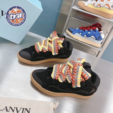 LANVIN Curb sneakers black DRA2-A2010 35-45