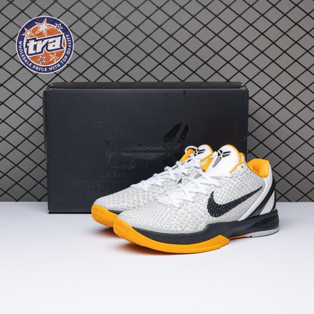 Kobe 6 Protro Playoff Pack White Del Sol CW2190-100 Men's