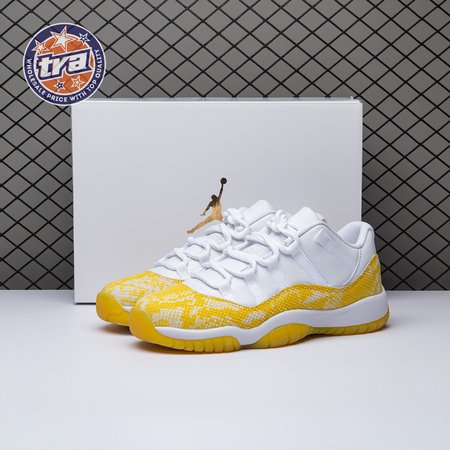 Jordan 11 Retro Low Tour Yellow Snakeskin AH7860-107 Men's