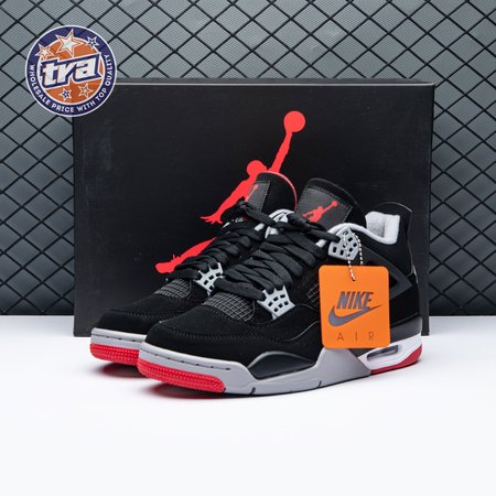 Air Jordan 4 Retro OG Bred 2019 Unisex