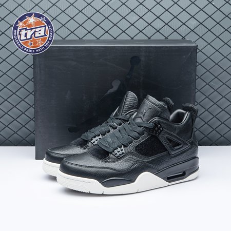 Jordan 4 Retro Pony Hair Black Men's
