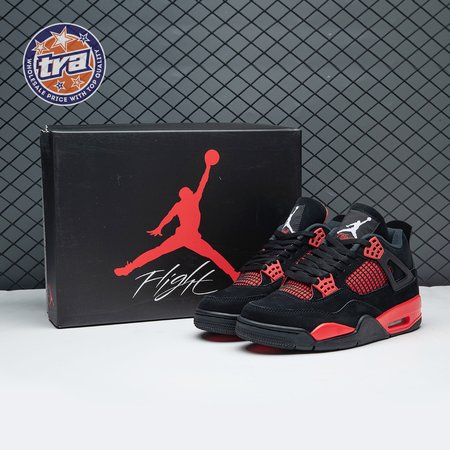 Jordan 4 Retro Red Thunder Unisex