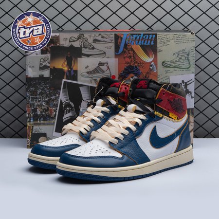 Jordan 1 Retro High Union Los Angeles Blue Toe Men's