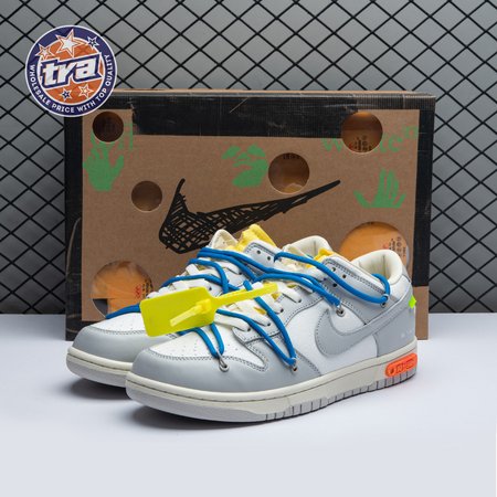 Nike Dunk Low Off-White Lot 10 DM1602 112 Unisex