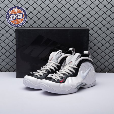 Nike Air Foamposite Pro White Black University Red 624041-103 Men's