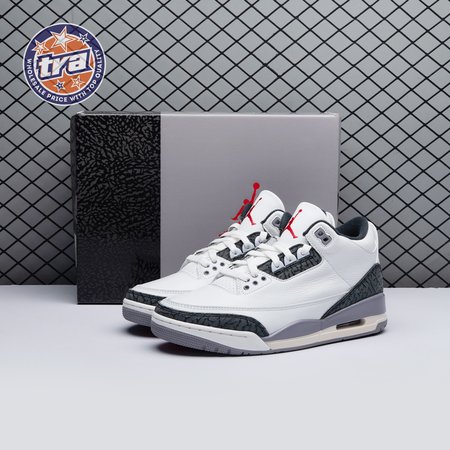 Jordan 3 Retro Cement Grey CT8532-106 Unisex