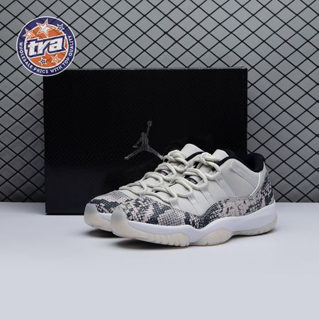 Jordan 11 Retro Low Snake Light Bone CD6846-002 Unisex