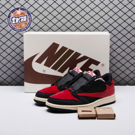 Travis Scott x Air Jordan 1 Low Bred Unisex