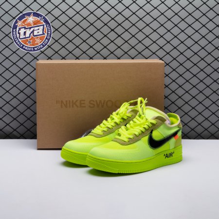 Off-White x Air Force 1 Low 'Volt' Unisex