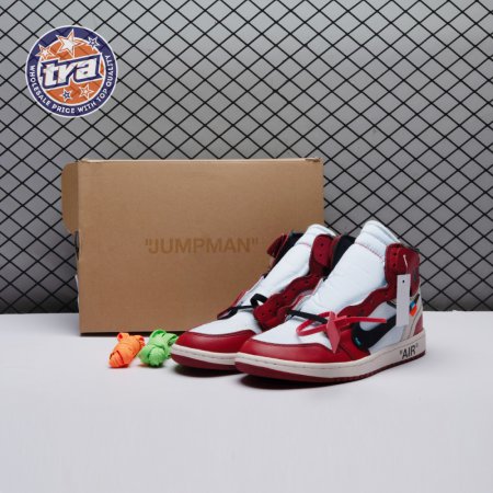 Off-White x Air Jordan 1 Retro High OG 'Chicago' Unisex