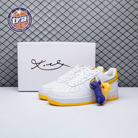 Nike Air Force 1 Low Retro QS Kobe Bryant Lakers Home FZ1151-100 Unisex