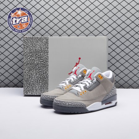 Air Jordan 3 Retro 'Cool Grey' 2021 Men's