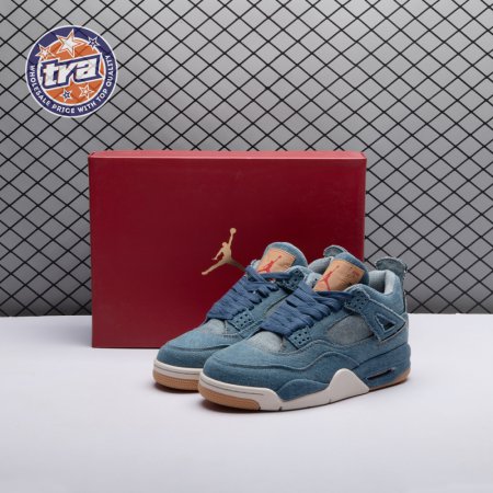 Jordan 4 Retro Levi's Denim AO2571-401 Unisex
