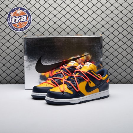 Off-White x Dunk Low 'University Gold' Unisex