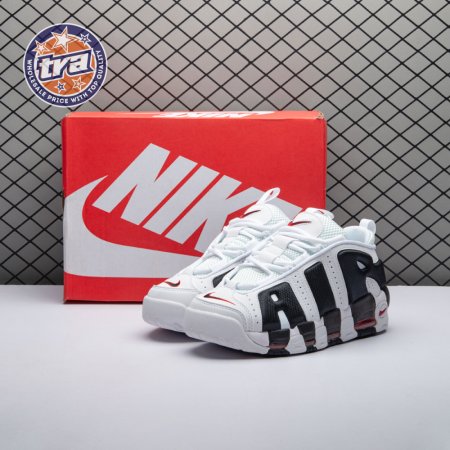 Nike Air More Uptempo Low White Black FZ3055-105 Unnisex