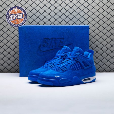 Jordan 4 x Nigel Sylvester Brick by Brick Blue Unisex