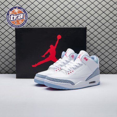 Jordan 3 Retro White Cobalt Bliss (GS) HQ0784-101 Unisex