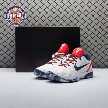 Nike Kobe 6 White Red CW2190-101 Men's