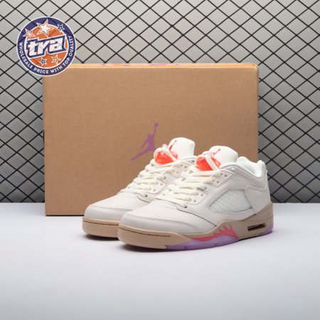 Jordan 5 Retro Low Peanut Butter X Jelly HJ5994-106 Unisex