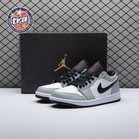 Jordan 1 Low Light Smoke Grey 553558-030 Unisex