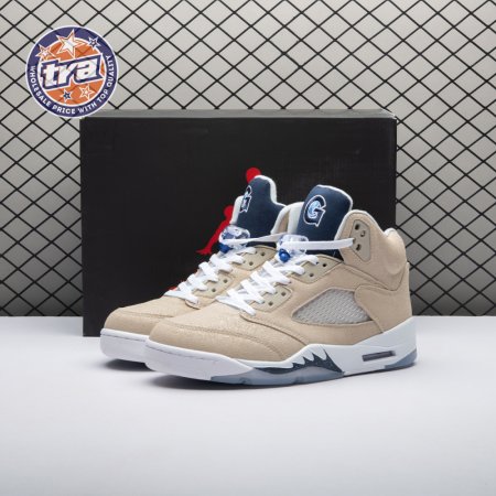 Air Jordan 5 Georgetown Hoyas PE HQ7978-005 Men's