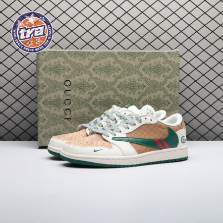 Travis Scott x Air Jordan 1 Low QW5088-206 Unisex